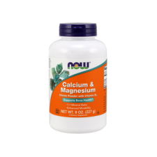 Now Foods Kalcium és Magnézium por 227g vitamin és táplálékkiegészítő