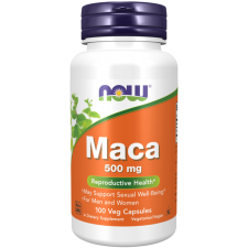 Now Foods Maca 500 mg 100 Veg kapszula vitamin és táplálékkiegészítő