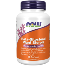 Now Foods MOST Béta-szitoszterol növényi szterinek, 90 db lágyzselé kapszula vitamin és táplálékkiegészítő