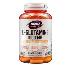 Now Foods Now L-glutamine 1000mg kapszula 120db vitamin és táplálékkiegészítő