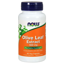 Now Foods NOW Olíva levél kivonat, 500 mg x 60 gyógynövény kapszula vitamin és táplálékkiegészítő