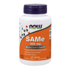 Now Foods NOW SAMe (S-adenosylmethionin), 400 mg, 60 tabletta vitamin és táplálékkiegészítő