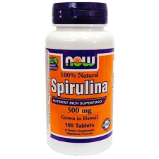 Now Foods Now Spirulina alga tabletta 100db vitamin és táplálékkiegészítő