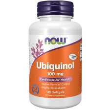 Now Foods NOW Ubiquinol, Kaneka, 100mg, 120 softgel kapszulában vitamin és táplálékkiegészítő