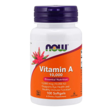 Now Foods Vitamin A 10000IU 100 kapszula vitamin és táplálékkiegészítő