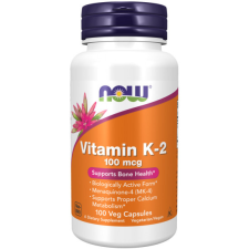 Now Foods Vitamin K-2 100 µg K2 vitamin 100 kapszula vitamin és táplálékkiegészítő