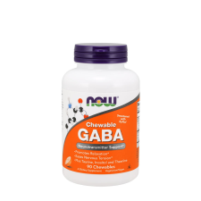 Now GABA Narancs Ízű Rágótabletta (90 Rágótabletta) vitamin és táplálékkiegészítő