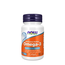 Now Káros Anyag Mentes Omega-3 Halolaj lágykapszula (Molecularly Distilled) (30 Lágykapszula) vitamin és táplálékkiegészítő