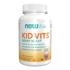  Now kid vits berry blast multivitamin málnás rágótabletta 120 db vitamin és táplálékkiegészítő