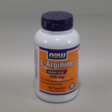 Now l-arginin kapszula 500mg 100 db vitamin és táplálékkiegészítő