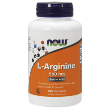 Now NOW L-Arginin Kapszula 500mg - 100db potencianövelő