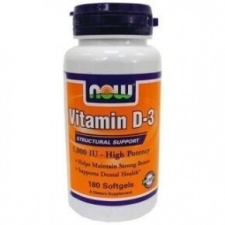 Now NOW VITAMIN D-3 1000NE LÁGYZSELATIN KAPSZULA 180DB vitamin és táplálékkiegészítő