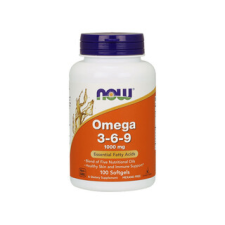 Now Omega 3-6-9 1000 mg 100 db kapszula vitamin és táplálékkiegészítő