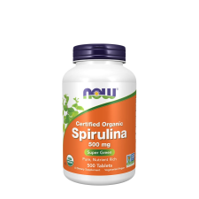Now Organikus Spirulina Alga 500 mg (500 Tabletta) vitamin és táplálékkiegészítő