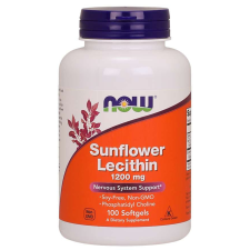 Now sunflower lecithin kapszula 1200mg 100 db vitamin és táplálékkiegészítő