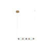 Nowodvorski Ceramic fehér-barna LED függesztett lámpa (TL-11700) LED 1 izzós IP20