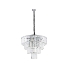 Nowodvorski CRISTAL króm függesztett lámpa (TL-7615) E14 12 izzós IP20 világítás