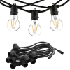 Nowodvorski Outdoor Garden Girland fénylánc FESTOON LIGHTS 7873 10xE27 IP65 6m fekete Nowodvorski
