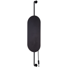 Nowodvorski WHEEL fekete fali lámpa (TL-8428) G9 2 izzós IP20 világítás