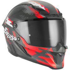 NOX EXKLUSIV GOLIATH CUT´D 2026 sisak, matt fekete/piros - XS bukósisak