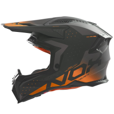 Nox N634 motokrossz sisak matt fekete-narancssárga bukósisak