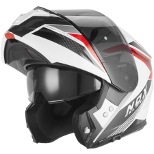 Nox N968 SHIFT 2026 Bukósisak, fehér/ piros, méret XL bukósisak