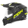 Nox přilba N312 Vapor 2025 černá matná,žlutá, vel. XS