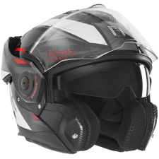 NOX PREMIUM SPINNER 2026 sisak, fekete-fehér-piros - XL bukósisak