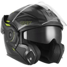 NOX PREMIUM SPINNER ARK 2026 sisa, matt fekete/fluo sárga - S bukósisak