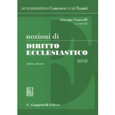  Nozioni di diritto ecclesiastico idegen nyelvű könyv