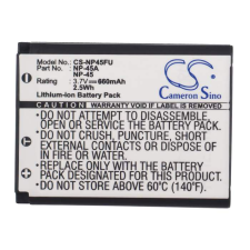 NP-45-700mAh Akkumulátor 700 mAh digitális fényképező akkumulátor