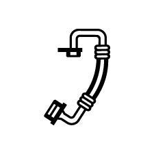 NRF kis-/nagynyomású cső, klímaberendezés NRF 400059 autóalkatrész