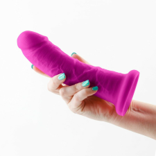 Ns Toys Colours - Dual Density - 7" Girth Dildo - Purple műpénisz, dildó