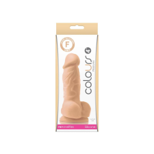 Ns Toys Colours Pleasures 4 inch Dildo White műpénisz, dildó