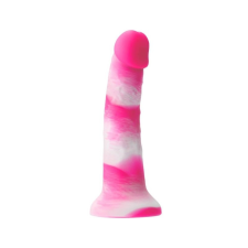 Ns Toys Colours - Pleasures - Yum Yum 7" Dildo - Pink műpénisz, dildó