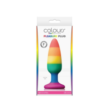 Ns Toys Colours Pride Edition Pleasure Plug Medium -Rainbow Fenékdugó anál