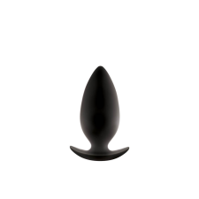 Ns Toys NS Novelties Renegade Spades Large - szilikon, vízálló anál dildó - 10 cm (fekete) anál
