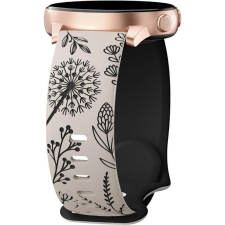 NUBO Amazfit 20mm lézergravírozott szilikon pótszíj okosóra kellék