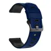 NUBO Amazfit gyorskioldós szilikon óraszíj bicolor (22 mm) – Sötétkék-fekete