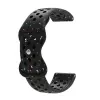 NUBO Amazfit szilikon óraszíj (22 mm) – Fekete (Gyorskioldós)