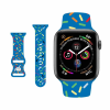 NUBO Apple Watch kompatibilis szilikon pótszíj - kék - 38/40/41mm