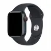 NUBO Apple Watch szilikon szíj - fekete - 42/44/45/46mm
