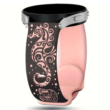 NUBO Engraved16 20mm lézergravírozott szilikon okosóra pótszíj okosóra kellék