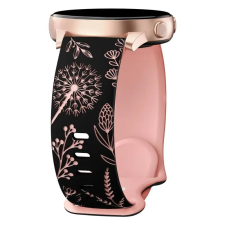 NUBO Engraved1 20mm lézergravírozott szilikon pótszíj okosóra kellék