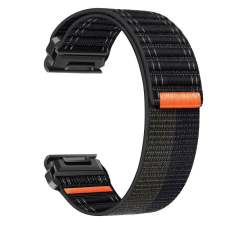 NUBO Garmin QuickFit 22mm tépőzáras szövet szíj okosóra kellék