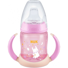 NUK 150ml First Choice Night tanulópohár 6+ rózsaszín nyuszi babaétkészlet