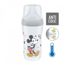Nuk Baba cumisüveg NUK Perfect Match MICKEY Temperature Control 260 ml grey cumisüveg