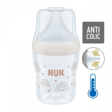 Nuk Baba cumisüveg NUK Perfect Match Temperature Control 150 ml fehér cumisüveg