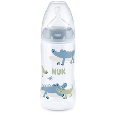 Nuk FC+ cumisüveg hőmérséklet-ellenőrzővel 300 ml, kék cumisüveg