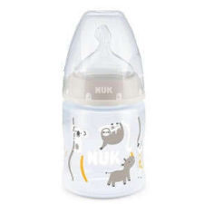 Nuk First Choice Temperature Control cumisüveg 150 ml - Szürke/fehér koalás cumisüveg
